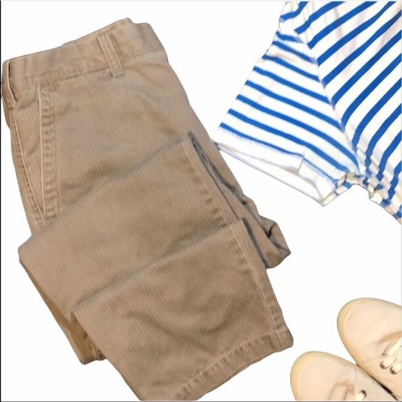 J. Crew Men’s Salmon Pink / Green Stripe Polo M - Picture 16 of 16